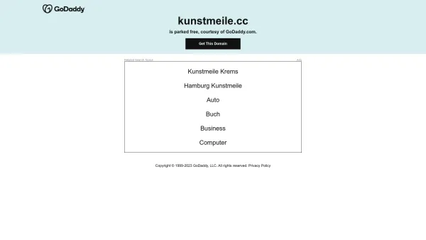 Website Screenshot: KUNSTMEILE KREMS - Date: 2023-06-14 10:41:23