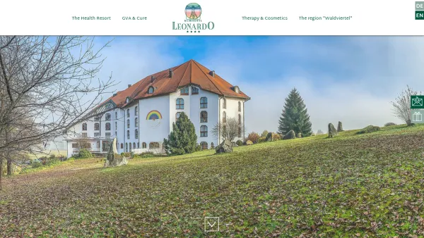 Website Screenshot: Ottilie Kurhotel Leonardo - Kurhotel Leonardo - Herzlich Willkommen im Waldviertel - Date: 2023-06-23 12:05:32
