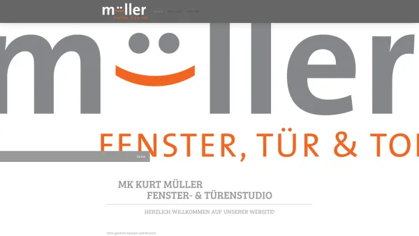 Website Screenshot: Müllers Fenster u Türenpark GmbH Co Müller Fenster und Türen - Willkommen - Müller Fenster- und Türenpark - Date: 2023-06-23 12:05:32