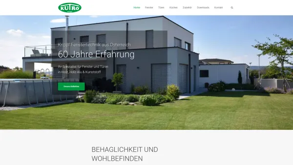 Website Screenshot: Kutro GmbH - Home - Kutro - Date: 2023-06-23 12:05:34