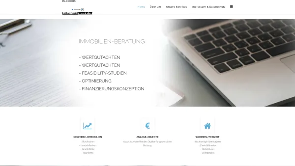 Website Screenshot: Kaltschmid & Viertler Immobilien GmbH - Home - Date: 2023-06-23 12:05:34