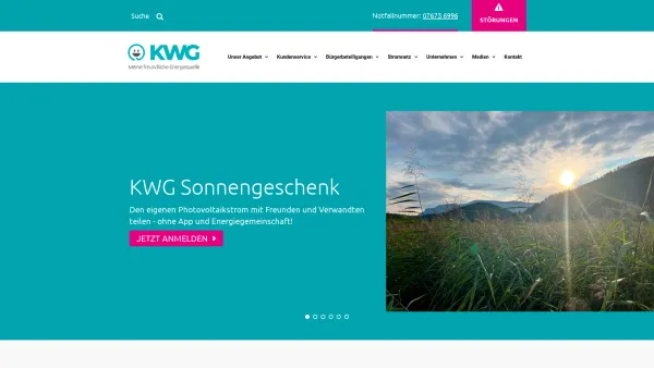 Website Screenshot: Kraftwerk Glatzing-Rüstorf - KWG - Kraftwerk Glatzing-Rüstorf eGen - Date: 2023-06-15 16:02:34