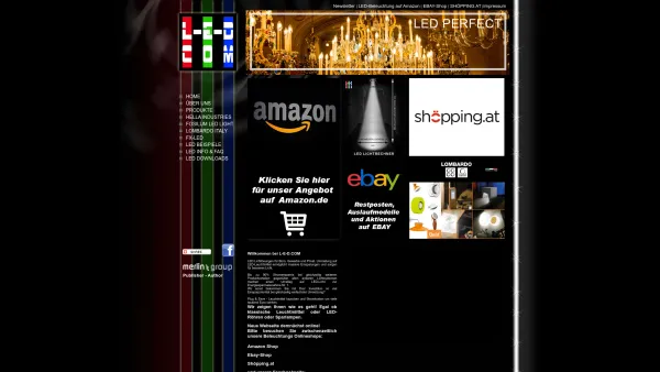 Website Screenshot: Roland Schrettl, L-E-D.COM - L-E-D.COM - LED Leuchtmittel, LED Shop, LED Licht, LED Lampen Produktion, Vertrieb und Onlineshop - Date: 2023-06-23 12:05:34