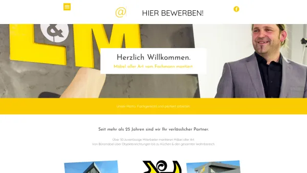 Website Screenshot: L&M Liefermontagen GesmbH - L&M Liefermontagen - Date: 2023-06-23 12:05:34