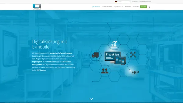 Website Screenshot: L-mobile software GmbH - L-mobile macht Geschäftsprozesse mobil - L-mobile - Date: 2023-06-15 16:02:34