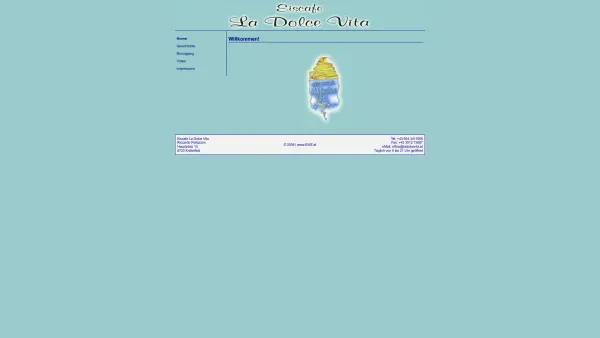 Website Screenshot: Eiscafé La Dolce Vita - Eiscafe La Dolce Vita Knittelfeld: Home - Date: 2023-06-23 12:05:37