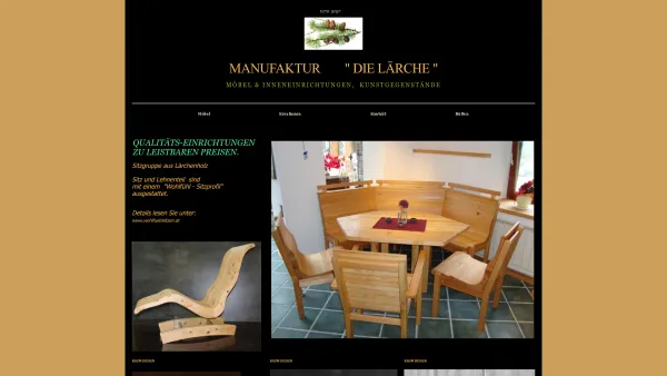 Website Screenshot: HDE - Holz-Design-Egger- GmbH - Möbel - Date: 2023-06-23 12:05:37