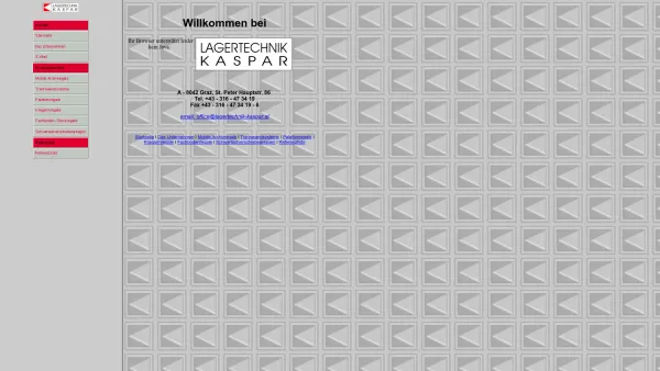 Website Screenshot: Lagertechnik Kaspar - Lagertechnik Kaspar - Date: 2023-06-23 12:05:37