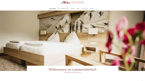 Website Screenshot: Hotel Lammertaler Hof*** - Lammertalerhof Abtenau – Urlaub im Salzburger Land - Date: 2023-06-23 12:05:40