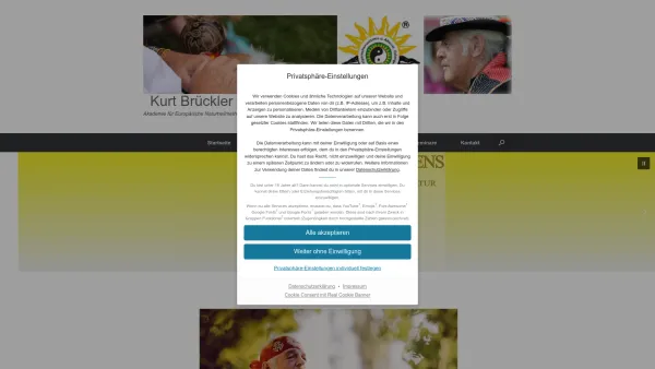 Website Screenshot: Wellness beim Land-Schamanen - Kurt Brückler – Der Land-Schamane® – Akademie für Europäische Naturheilmethoden und Schamanismus - Date: 2023-06-15 16:02:34