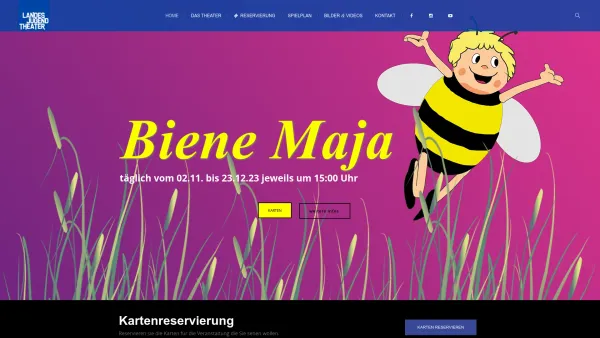 Website Screenshot: Landesjugendtheater Innsbruck - Landesjugendtheater Innsbruck - Date: 2023-06-23 12:05:40