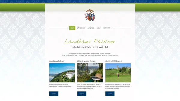 Website Screenshot: Maximilian www.land-golfhotel-falkner.at - Urlaub mit Weitblick - Landhaus Falkner - Date: 2023-06-14 10:41:26