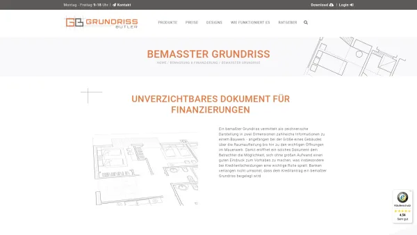 Website Screenshot: Landscape 24 Versand Wellness & Freizeitshop - Bemaßter Grundriss - Unverzichtbares Dokument für Finanzierungen - Date: 2023-06-23 12:05:43