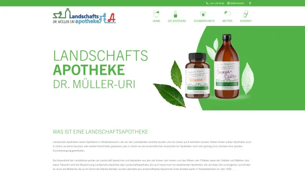 Website Screenshot: Landschafts-Apotheke Mag pharm Dr Christian Landschaftsapotheke - Landschafts-Apotheke Schwechat | Landschafts Apotheke Schwechat - Date: 2023-06-23 12:05:43