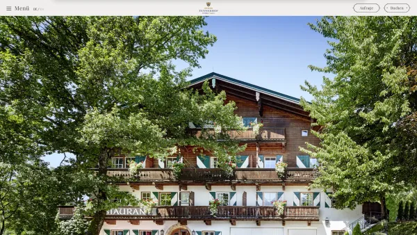 Website Screenshot: Landsitz Römerhof - 4 Sterne Apartments Römerhof - Relais & Châteaux Hotel Tennerhof - Date: 2023-06-23 12:05:43