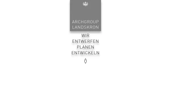 Website Screenshot: Mag. Arch Art Ludwig Archgroup Landskron Die Architekten für Banken Industrie privaten Wohnbau und Gewerbe - Archgroup Landskron | Die Architekten in Linz - Date: 2023-06-23 12:05:43