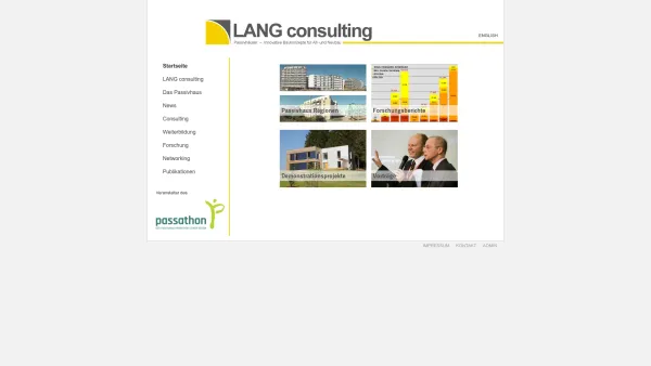 Website Screenshot: LANG consulting - LANG consulting - Startseite - Date: 2023-06-14 10:41:26