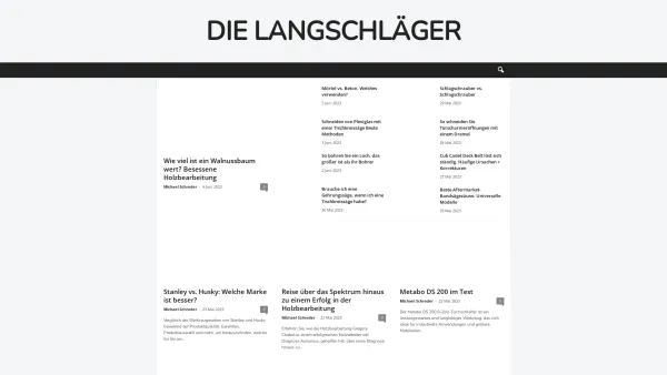 Website Screenshot: Tanzmusik Die Die Langschlaeger online GOOD MUSIC 100 LIVE - Home - Die Langschläger - Date: 2023-06-23 12:05:43