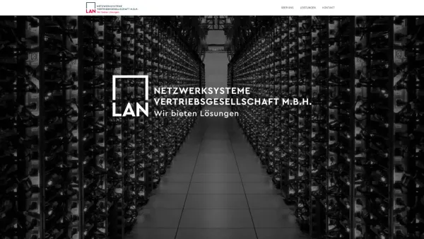 Website Screenshot: LAN Wir bieten Lösungen - LAN Netzwerksysteme – Wir bieten Lösungen. - Date: 2023-06-15 16:02:34