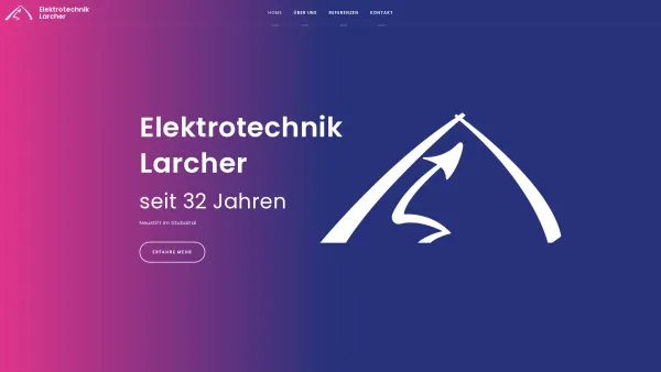 Website Screenshot: www.larcher.co.at Alfred Larcher Gruppe - Elektro | Elektrotechnik Larcher Hubert | Neustift - Date: 2023-06-23 12:05:44