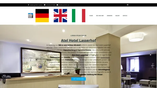 Website Screenshot: Hotel Lasserhof - Hotel Lasserhof - JETZT REVERVIEREN! - Date: 2023-06-14 10:37:04