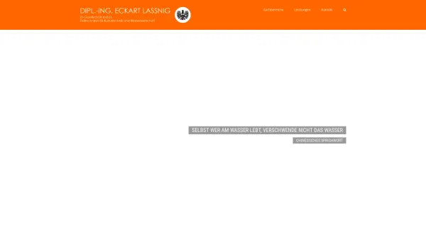 Website Screenshot: Dipl. Ing. Eckart Lassnig-zt.at - Dipl.-Ing. Eckart Lassnig Ziviltechniker - Date: 2023-06-23 12:05:46