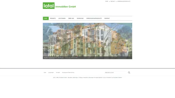 Website Screenshot: Latal Immobilien GmbH - LATAL Immobilien GmbH – Alexander Lattenmayer – DI Mag. jur. Alexander Lattenmayer Ihr Ansprechpartner rund um Immobilien und leistbares Wohnen - Date: 2023-06-23 12:05:46