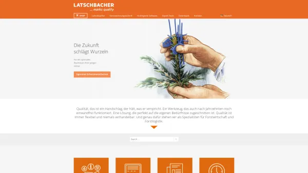Website Screenshot: bei Latschbacher - Latschbacher GmbH | Forest Logistic Solutions - Date: 2023-06-23 12:05:46
