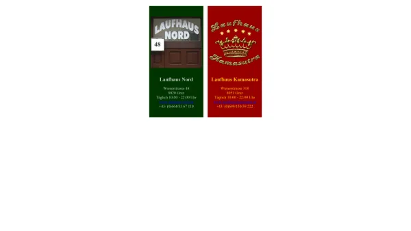 Website Screenshot: Laufhaus Kamasutra - Laufhaus Kamasutra - Date: 2023-06-14 10:37:32