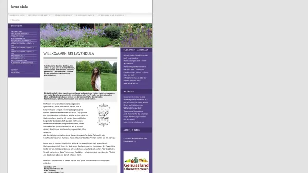 Website Screenshot: Lavendula e.U. - willkommen bei lavendula - Date: 2023-06-23 12:05:46