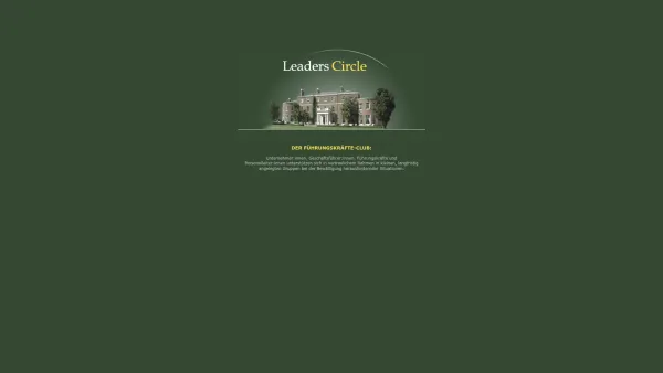 Website Screenshot: Leaders Circle - Leaders Circle: Die Plattform zum Thema Führung! - Date: 2023-06-23 12:05:49