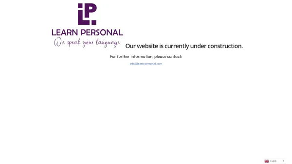 Website Screenshot: Learn Personal Language School - Learn Personal – Language School - Date: 2023-06-15 16:02:34