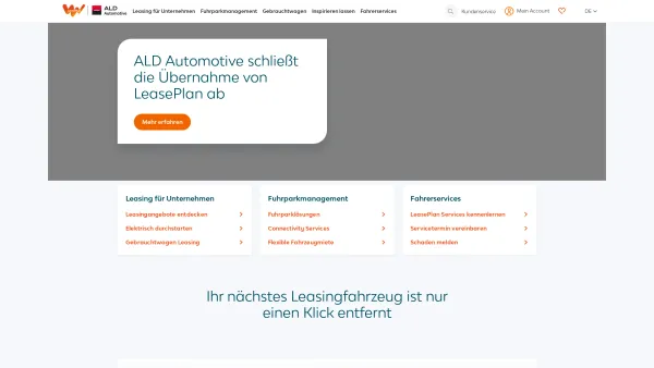 Website Screenshot: LeasePlan Österreich Fleet Management Motion. Weltweiter Marktführer Fuhrparkmanagement - Auto Leasing - Neu- und Gebrauchtwagen | LeasePlan Österreich - Date: 2023-06-23 12:05:49