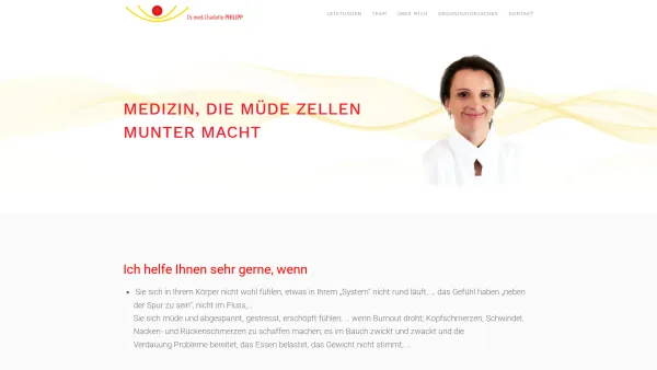 Website Screenshot: Fischer Rudolf Mag KFS - Dr. med. Charlotte Philipp - Ärztin für Allgemeinmedizin, Psychotherapeutin - Date: 2023-06-23 12:05:49