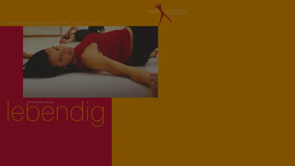 Website Screenshot: Von der Emde Andrea Physiotherapie u www.lebendig.at - Physiotherapie und Tanz - Date: 2023-06-23 12:05:49