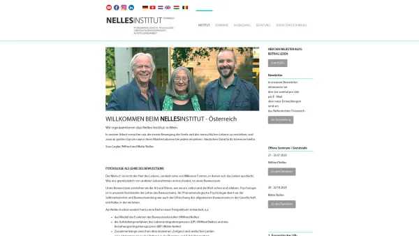 Website Screenshot: Suse Legler Lebens und Sozialberatung - INSTITUT - NELLESINSTITUT - Österreich - Date: 2023-06-23 12:05:49