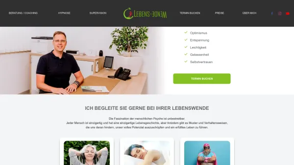 Website Screenshot: Marco Glatz Lebenswende - Marco Glatz Lebenswende - Beratung Hypnose - Date: 2023-06-26 10:26:30
