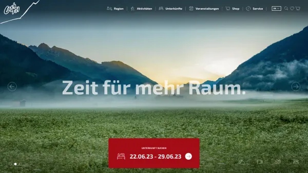 Website Screenshot: Tourismusbüro Lechtal - lechtal.at | Dein Urlaub im Tiroler Lechtal - Date: 2023-06-23 12:05:52