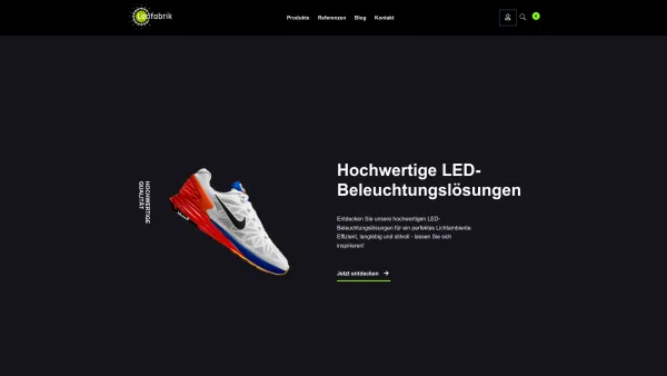 Website Screenshot: Ledfabrik - Hochwertige LED-Beleuchtung online kaufen - bei ledfabrik.at - Date: 2023-06-14 10:46:46