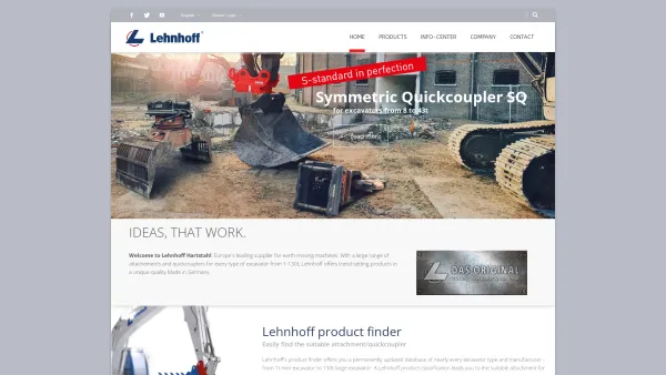 Website Screenshot: Lehnhoff Hartstahl Ges.mbH. - Welcome to Lehnhoff Hartstahl - Welcome to Lehnhoff Hartstahl - Date: 2023-06-23 12:05:52