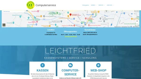 Website Screenshot: Leichtfried - Leichtfried etron Kasse- KassaComputerservice Computerservice - Date: 2023-06-23 12:05:55