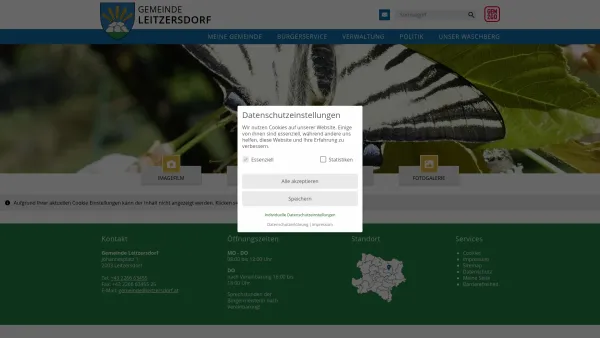 Website Screenshot: Leitzersdorf Gemeinde Region Regional Regionales Information System Gemeinde Gemeinden - Leitzersdorf - GEM2GO WEB - Home - Date: 2023-06-23 12:05:55
