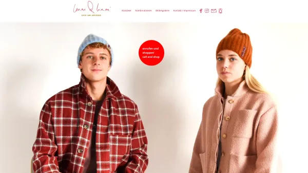 Website Screenshot: Lenai & Linai - Lenai + Linai: Kleidung aus Lech - Date: 2023-06-23 12:05:55