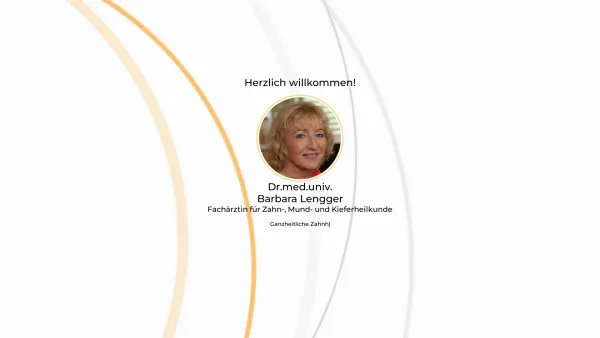 Website Screenshot: Dr.Barbara Lengger - Dr.med.univ. Barbara Lengger, Fachärztin für Zahn-, Mund- und Kieferheilkunde - Date: 2023-06-23 12:05:55