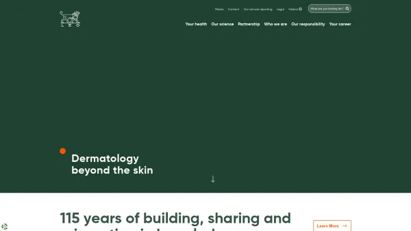 Website Screenshot: LEO Pharma Ges.m.b.H - Dermatology beyond the skin | LEO Pharma - Date: 2023-06-14 10:43:30