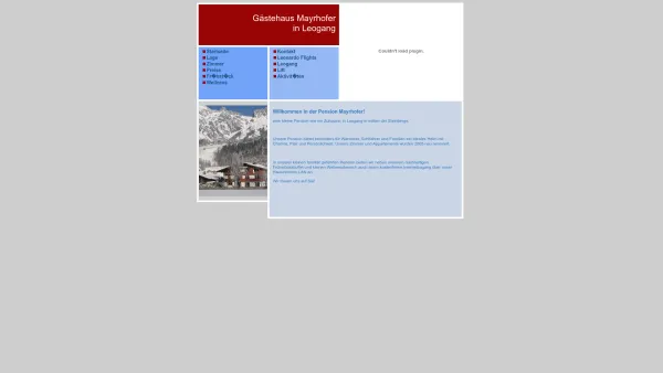 Website Screenshot: Leonardo-Flights Tandem Paragliding in Zell am See, Saalbach Hintrglemm, Leogang, Kaprun, Schmittenhöhe. - Gï¿½stehaus Mayrhofer - Startseite - Date: 2023-06-23 12:05:58
