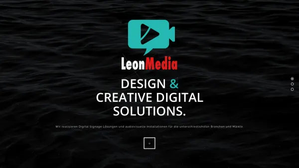 Website Screenshot: leonmedia.tv - leonmedia.tv / Creative Solutions - Date: 2023-06-23 12:05:58