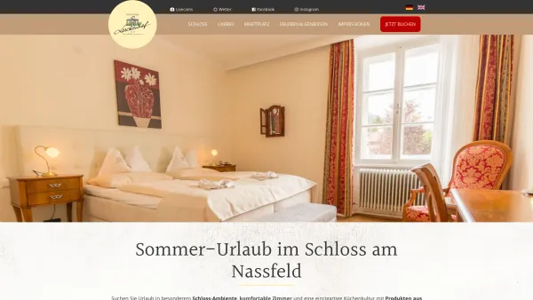 Website Screenshot: Biedermeier Schlössl Lerchenhof - Hotel SCHLOSS LERCHENHOF - Ihr Kulinarik Hotel in Kärnten - Date: 2023-06-23 12:05:58