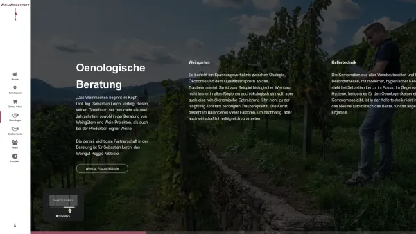 Website Screenshot: Weingut Terra Gomeliz - Beratung - Weinwerkstatt - Date: 2023-06-14 10:37:46
