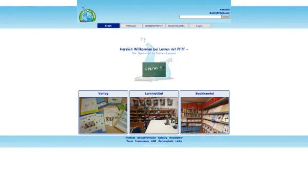Website Screenshot: Lernen mit Pfiff - Lernen mit Pfiff - Date: 2023-06-23 12:05:56